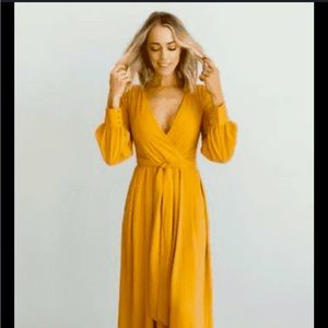 Baltic Born Lydia Large in Mustard READ COMMENTS PLEASE